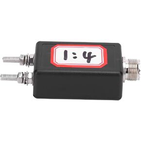 Mini Balun Consumer Electronics Suitable for HF Shortwave Antenna for Outdoor QRP Station and Furniture (1:4)