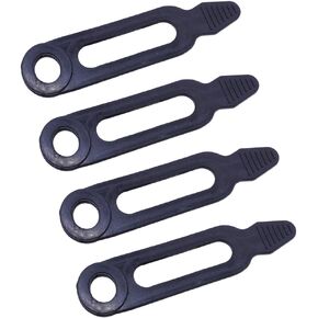4 Pcs ATV Gun Rack Rubber Snubbers for All Rite Products Pack Rack Series ATV Gun & Bow Rack - Model RBL2