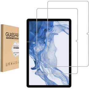(2 Pack) Screen Protector for Samsung Galaxy Tab S9 Fe/Samsung Tab S9/ S8/ S7 11 inch Tempered Glass，9H Hardness Anti Scratch，Bubble Free，Case Friendly Easy Installation