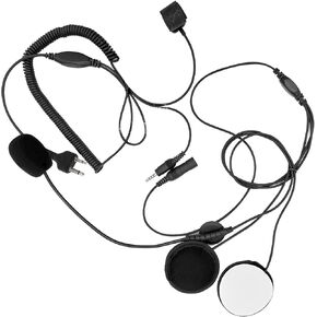 Walkie Talkie Full Face Helmet Headset with Mic PTT Motorcycle Racing Headphones Two Way Radio Earpiece for LXT500VP3 GXT600VP4