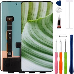New LCD Touch Screen Digitizer Assembly for Moto Edge 40 Neo XT2307-1 Touch Screen Digitizer Assembly Replacement with Upgraded Repair Tools Kit-Black
