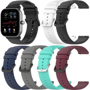 Silicone Bands Compatible with YUINK Watch Bands for Women Men,Wristbands Adjustable Replacement Bands Strap for YUINK Ultra-Thin Smart Watch Band Accessories（Not for Military Watch）