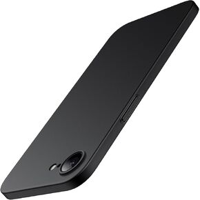 Jetech Ultra Slim Case لـ iPhone 16e 6.1 بوصة 2025 ، حماية كاملة من عدسة الكاميرا ، غطاء ماتي خفيف الوزن PP البسيط الصلب (أسود) in Kuwait