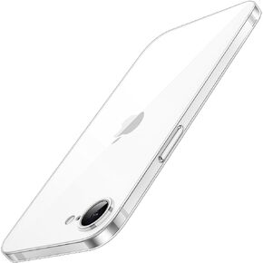 JETech Ultra Slim Case for iPhone 16e 6.1-Inch 2025, Camera Lens Full Protection, Lightweight Matte Finish PP Hard Minimalist Cover (Black)