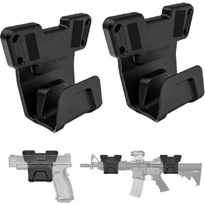 Magnetic Car Rack Tigger Guard Mount Heavy Duty Car Handgun Magnet Concealed Tactical Holder Gun Holder for Vehicle with Magnet for Revolver Handgun, Shotgun, Rifle, Pistol