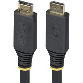 StarTech.com 30ft (9.1m) Active High Speed HDMI Cable, 4K 60Hz/1440p 144Hz, 18Gbps, UHD HDMI 2.0 Cord, TPE Jacket