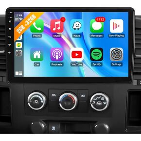Naifay Car Radio for Chevy Chevrolet Silverado 2007-2013 Tahoe GMC Sierra Yukon Buick Stereo, 10.1inch Touch Screen for Suburban Radio with Carplay/Android Auto/Bluetooth/GPS/WiFi/Camera/MIC+Canbus