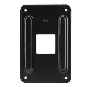 AM4 Backplane, Iron CPU Heatsink Bracket AM4 Backplane Back Black Backplate Back CPU Fan Water Cooling Mounting Sheet Plate for AM4