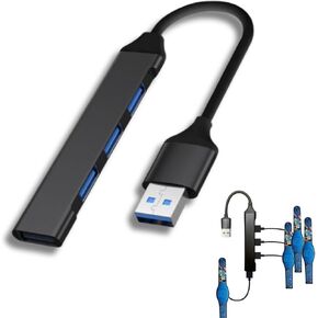 MultiCharger for MagicBand+, MagicBand+ Compatible with FuelRod & External Battery, Disney World Essentials, Disneyland Essentials, Cruise Essentials - Magic Band Charger (USB-A Black)