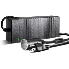 15A AC to DC Converter 180W/7.64FT/110V-240V to 12V Car Cigarette Lighter Socket AC/DC Power Supply Adapter for Inflator, Car Refrigerator, Car Vacuum Cleaner, and Other Car Devices C15 in Kuwait