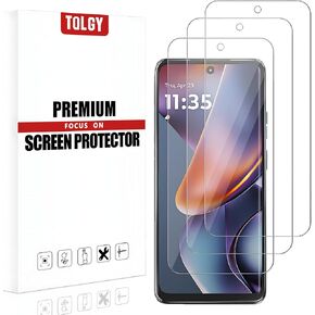 TQLGY Screen Protector for Motorola Moto G 5G (2025), 9H Tempered Glass, Anti-Scratch, Bubble Free, Case Friendly, HD Clear, 3-Pack