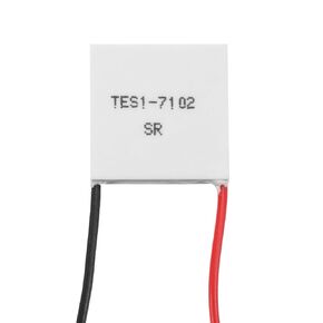 MECCANIXITY TES1-7102 Semiconductor Refrigeration Tablets 8.4V 2A 9.2W Heatsink Thermoelectric Cooler Cooling Plate Module 20x20mm