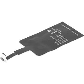 Qi Type C Ultra Thin Charging Receiver, Type C DC 5V/800mA Universal Charger Adapter Portable Qi Charging Receiver for Mobile Phone