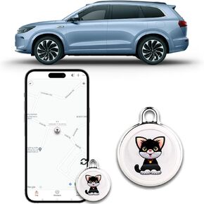 2025 New GPS Tracker for Vehicles,Portable Real Time GPS Tracking Device,Full Global Coverage Location Tracker for Car,Kids,Dogs.No Monthly Fee/No SIM Card Required