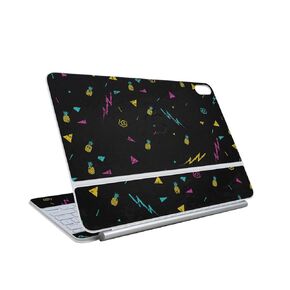 Carbon Fiber Skin Compatible with Apple Magic Keyboard for iPad Air 13-inch (M3) 2025 - Gradient Marble - Premium 3M Vinyl Protective Wrap Decal Cover - Easy to Apply | Made in The USA by MightySkins