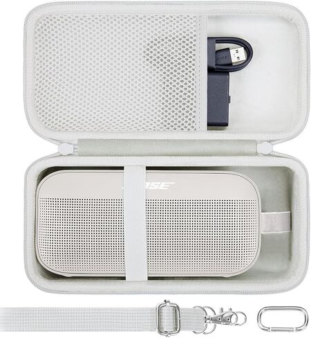 co2CREA Hard Travel Case for Bose SoundLink Flex 2nd Gen Speaker, Black in Saudi Arabia