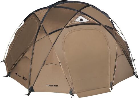 OneTigris Tower M Dome Tent, Waterproof Windproof 4 Person Tent with Stove Jack for Camping, Hiking, Hunting, Bushcraft, Winter, Car Trips in Saudi Arabia