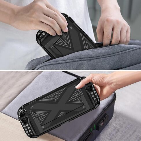 Protective Silicone Cover for Nintendo Switch 2 (2025), TPU Grip Protective Cover for Switch Next Gen 2025 Console & Joy-Con Controller Accessories, Black in Saudi Arabia