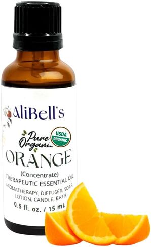 Organic Lavender Essential Oil - 100% Undiluted Lavender Oil for Relaxation, Aromatherapy - Therapeutic Grade Pure Lavender Oil for Diffuser, Bath, Massage - Non-GMO Lavender Essential Oils - 15ml in Saudi Arabia