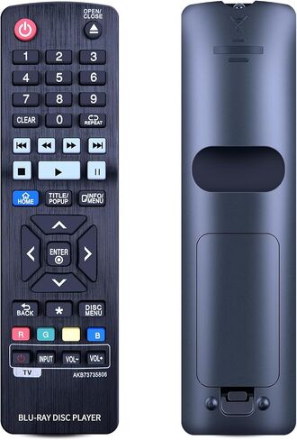 AKB75135401 Replacement Remote Control Applicable for LG Blu-ray Disc Player UBK80 UP870 UP875 BPM35 BP175 Ultra HD Blu-ray Disc Player in Saudi Arabia