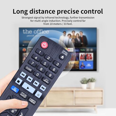 AKB75135401 Replacement Remote Control Applicable for LG Blu-ray Disc Player UBK80 UP870 UP875 BPM35 BP175 Ultra HD Blu-ray Disc Player in Saudi Arabia