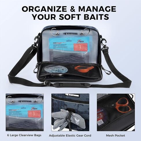 Kastking Baitspace 50L صيد الأسماك معالجة حقيبة الظهر مع 4 صناديق معالجة وموثق الطعم القابل للإزالة in Saudi Arabia