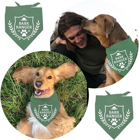 arricraft 1 Pc Pet Dog Bandana, 78x38cm Cowboys Theme Hats Boots Cow Skull Triangle Pet's Bandana Adjustable Comfortable Pet Bibs Washable Cotton Scarf Kerchief for Large Dog Pet Brown in Saudi Arabia