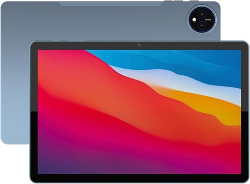11 inch Tablet, Android 14, Octa-Core Processor 128GB ROM, Long Battery Life, Light and Slim, HD Display, Pre-Installed Apps - Blue in Saudi Arabia