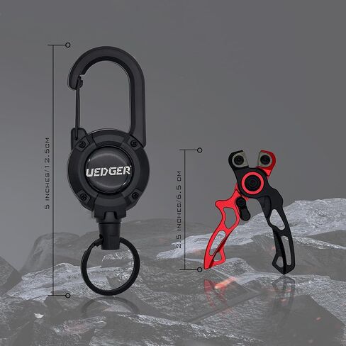 قاطع مقصات الصيد - قاطع صيد الأسماك مع مستامب ، شفرات التنغستن للتخفيضات النظيفة على جديلة ، أحادي ، وخطوط الفلورو ، أدوات صيد المياه العذبة في المياه المالحة ، أدوات باردة للصياغة in Kuwait