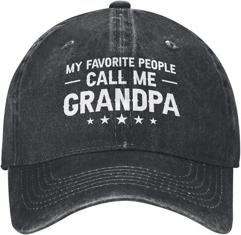 Best Grandpa Gifts,My Favorite People Call Me Grandpa Hat,Grandpa Gifts from Grandkids,Present for Grandpa Hat in Saudi Arabia
