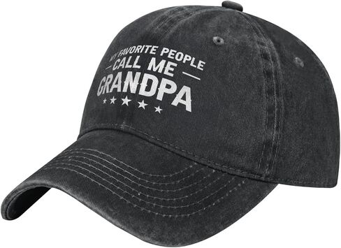 Best Grandpa Gifts,My Favorite People Call Me Grandpa Hat,Grandpa Gifts from Grandkids,Present for Grandpa Hat in Saudi Arabia