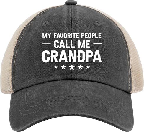 Best Grandpa Gifts,My Favorite People Call Me Grandpa Hat,Grandpa Gifts from Grandkids,Present for Grandpa Hat in Saudi Arabia