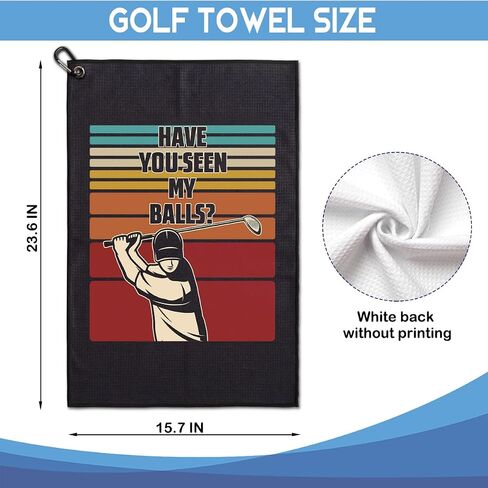 They See Me Rollin' They Hatin' Embroidered Golf Towels with Clip and Golf Brush with Retractable Extension Cord, Funny Golf Towel Gifts and Golf Accessories Set for Men Women Golfers Golf Fan in Saudi Arabia
