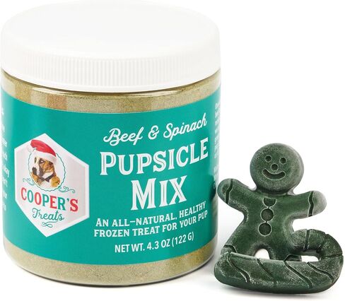 Cooper's Treats Doggie Deluxe Box - Make-at-Home Dog Treat Kit (Contains Four Jars of Treat Mix for Both Frozen and Baked Treats, Plus Lots More Goodies - The Perfect Dog Gift Box!) in Saudi Arabia
