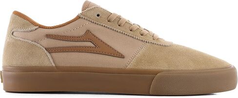 حذاء Lakai Manchester للرجال للتزلج، جلد الجوز، 10 in Kuwait