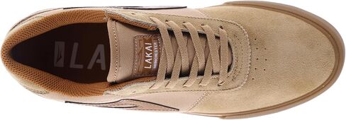 حذاء Lakai Manchester للرجال للتزلج، جلد الجوز، 10 in Kuwait