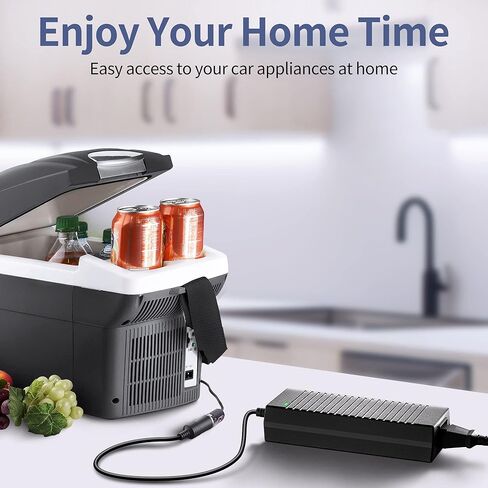 15A AC to DC Converter 180W/7.64FT/110V-240V to 12V Car Cigarette Lighter Socket AC/DC Power Supply Adapter for Inflator, Car Refrigerator, Car Vacuum Cleaner, and Other Car Devices C15 in Kuwait