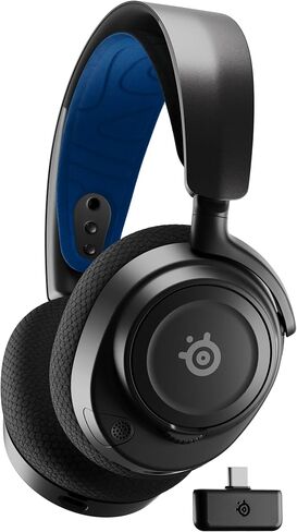 NEW SteelSeries Arctis Nova 7P Wireless Multi-Platform Gaming & Mobile Headset — Simultaneous Wireless 2.4GHz & Simultaneous Bluetooth — 38Hr Battery — USB-C — PS, PC, Switch, Mobile (Renewed) in Saudi Arabia
