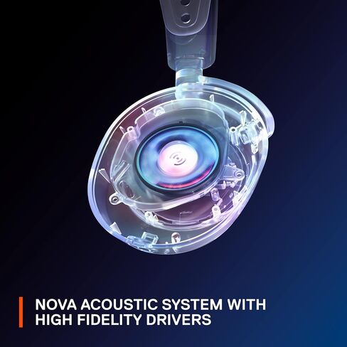 NEW SteelSeries Arctis Nova 7P Wireless Multi-Platform Gaming & Mobile Headset — Simultaneous Wireless 2.4GHz & Simultaneous Bluetooth — 38Hr Battery — USB-C — PS, PC, Switch, Mobile (Renewed) in Saudi Arabia