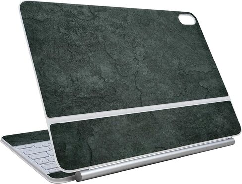 ألياف الكربون الجلد متوافق مع لوحة مفاتيح Apple Magic لـ iPad Air 13 بوصة (M3) 2025 - رخام التدرج - غطاء ملصق واقي فينيل 3M - سهل التطبيق | صنعت في الولايات المتحدة الأمريكية من قبل Mayyskins in Kuwait