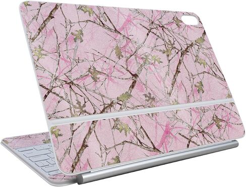 ألياف الكربون الجلد متوافق مع لوحة مفاتيح Apple Magic لـ iPad Air 13 بوصة (M3) 2025 - رخام التدرج - غطاء ملصق واقي فينيل 3M - سهل التطبيق | صنعت في الولايات المتحدة الأمريكية من قبل Mayyskins in Kuwait