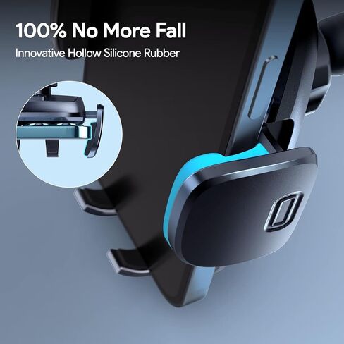 Phone Holders for Your Car [Upgraded Suction Cup Protection] Car Phone Holder Dashboard Windshield Air Vent 3 in 1 Hands Free Car Phone Mount Fit for iPhone Android Smartphones in Kuwait