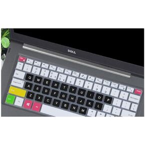 13.3" Notebook Laptop Silicone Keyboard Cover Skin Compatible for DELL XPS 13 9370 / XPS 13 9365 13 9370 13 9365,Candyblack