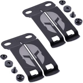 HolsterSmith Monoblock Gear Belt Clips - Inside-The-Waistband/IWB Customized Fit Concealed Carry Holster Mounting Attachments - (fits Belts up to 1.50 inches)