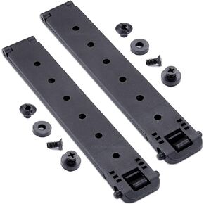 HolsterSmith Molle Compatible Locking Belt Clips w/Mounting Hardware – (1.50, 2.0, 3.0, & 5.0 Inch) – Molle Attachments for Knife Sheath, Gun Holster, Mag Pouch, Molle Vest & Gear