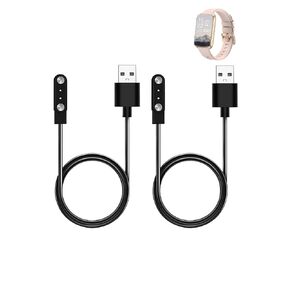Charging Cable for Nelpor D26B Fitness Tracker, Smart Watch, Magnetic USB Charging Cable USB Flexible Charger Cord Cable Accessories for celpack，（2 Pack）
