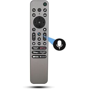RMF-TX910U Voice Backlit Replacement Remote Control Compatible for Sony Smart TV BRAVIA XR OLED OLED Mini LED TV KD XR Series