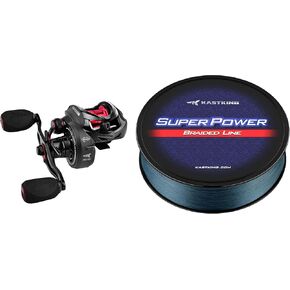 KastKing Speed Demon Elite Fishing Reel & Superpower Braided Fishing Line