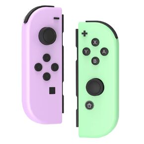 MunyLazy Replacement for Switch Controller, Work with Switch/Lite/OLED, Wireless Gamepad with Dual Vibration, Wake-up, Motion Control, and Screenshot