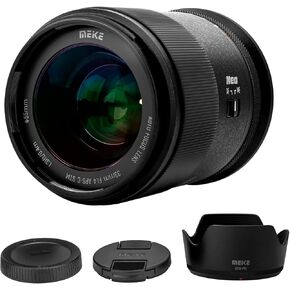 Meike 33mm F1.4 Autofocus Lens for Nikon Z-Mount Cameras, STM Stepping Motor Wide Aperture Prime Lens, Compatible with Z50/Z50II/Z30/Zfc